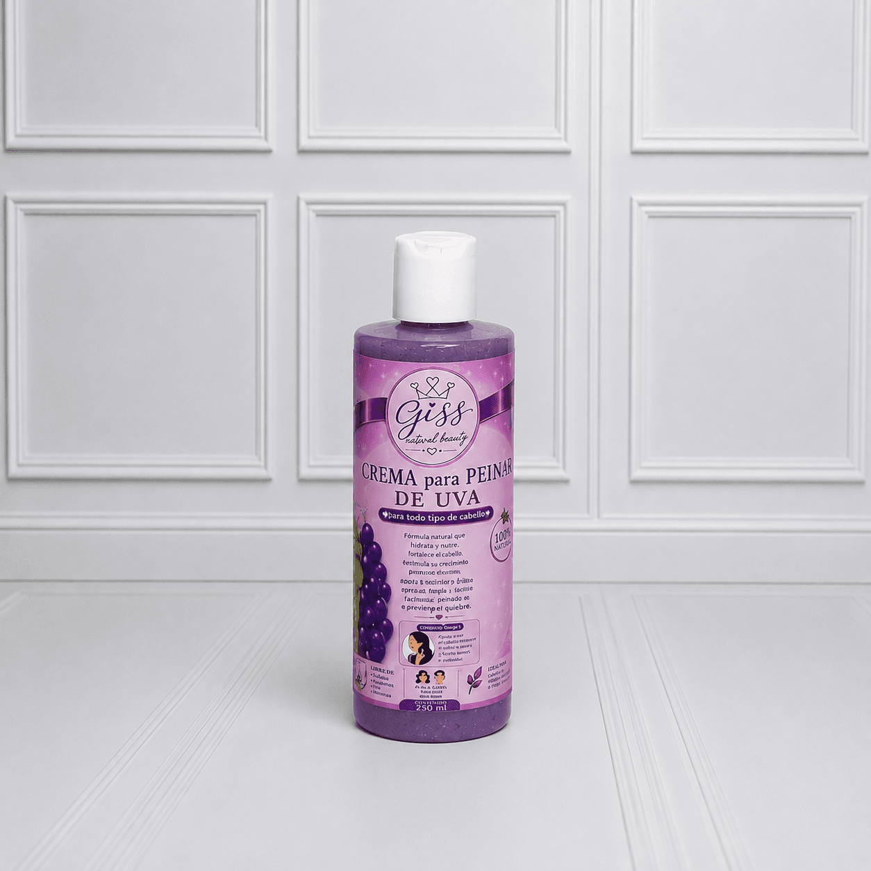 CREMA DE PEINAR DE UVA para todo tipo de cabello 250 ml