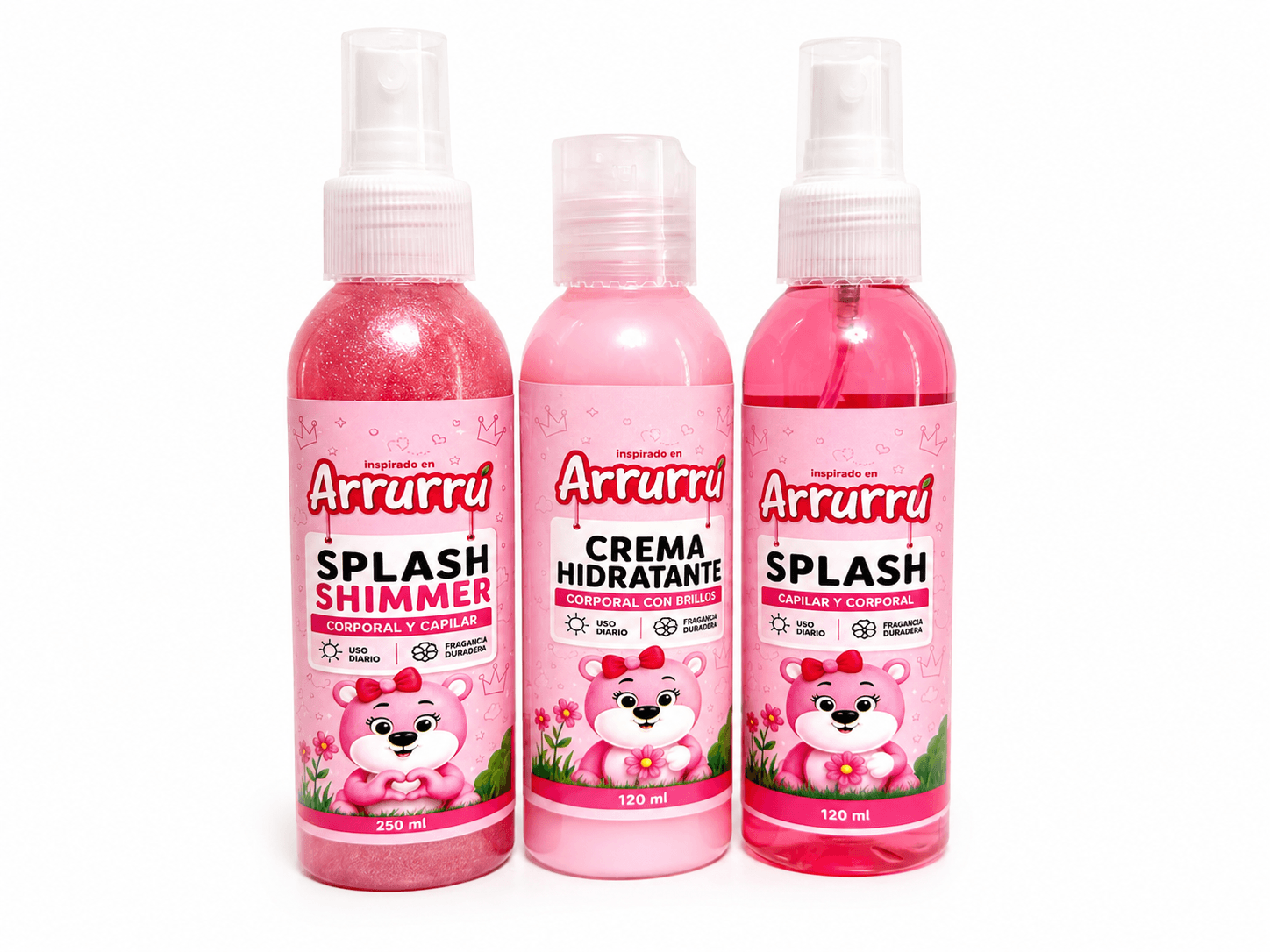 KIT VIAJERO DE ARRURRU 120ml