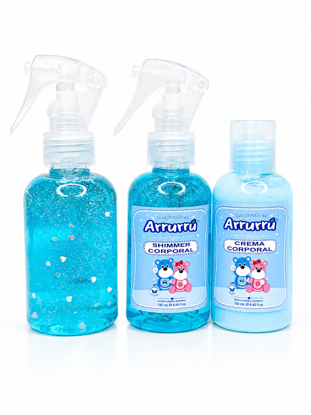 DÚO BOMBILLO ARRURRU 130ml AZUL