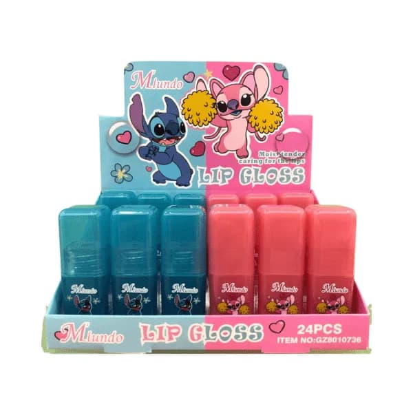 Labial LIPGLOSS ANGELA Y STITCH MLUNDO
